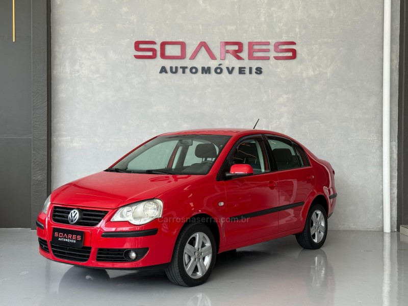 polo sedan 1.6 8v gasolina 4p manual 2009 novo hamburgo