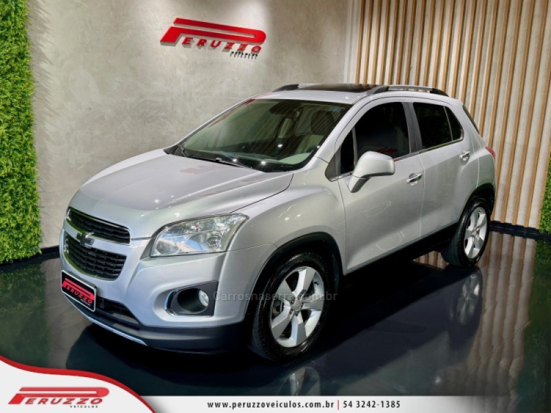 tracker 1.8 mpfi ltz 4x2 16v flex 4p automatico 2014 nova prata