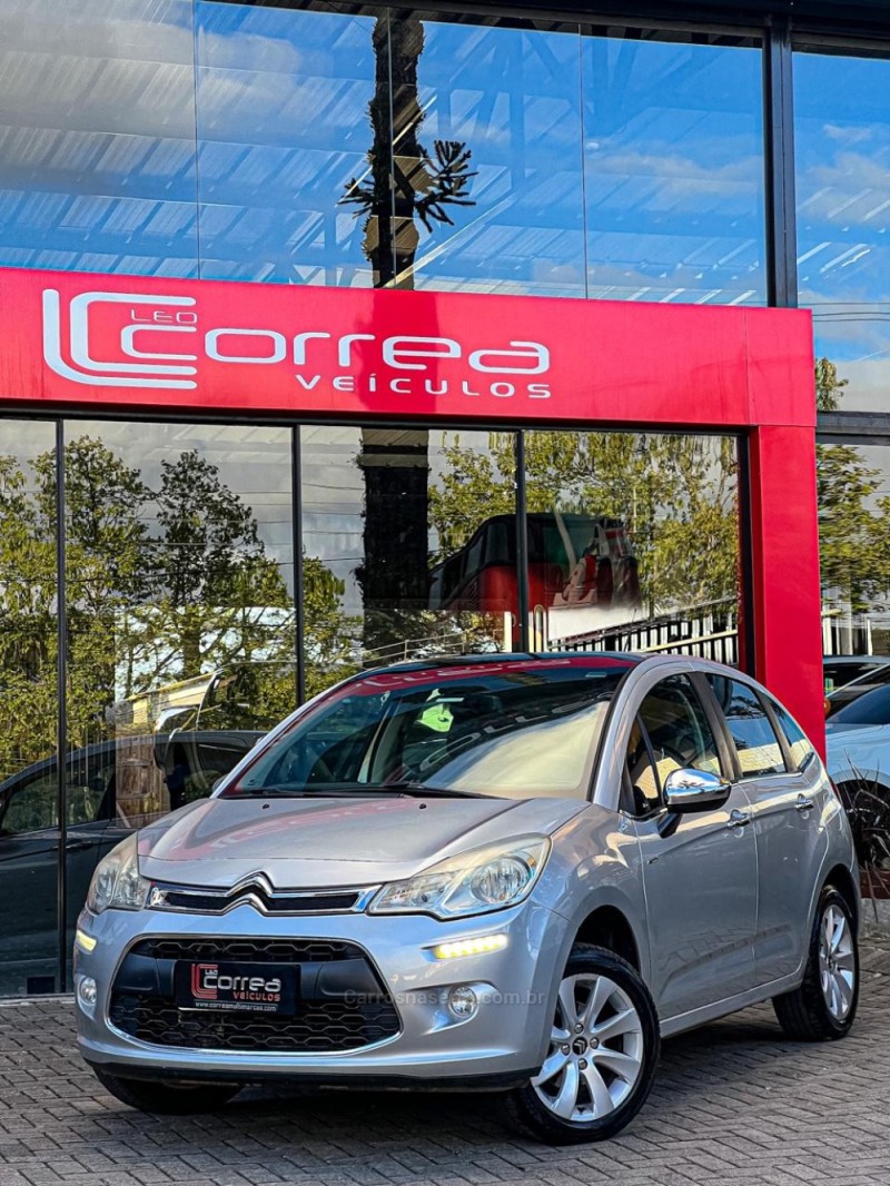 C3 1.6 EXCLUSIVE 16V FLEX 4P AUTOMÁTICO - 2014 - CANELA