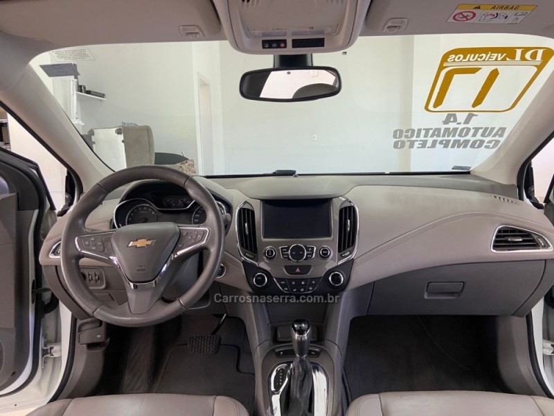 CRUZE 1.4 TURBO LTZ 16V FLEX 4P AUTOMÁTICO - 2017 - NOVA BASSANO