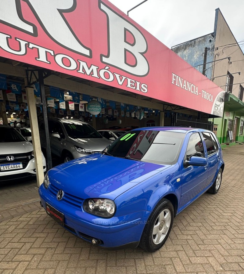 GOLF 1.6 MI PLUS 8V GASOLINA 4P MANUAL - 2001 - PAROBé