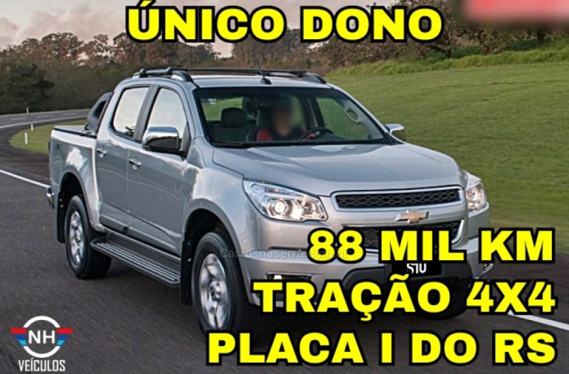 s10 2.8 lt 4x4 cd 16v turbo diesel 4p automatico 2014 novo hamburgo