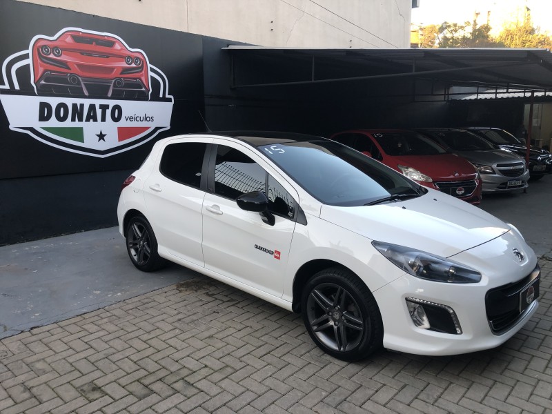 308 1.6 quicksilver 16v flex 4p manual 2015 caxias do sul
