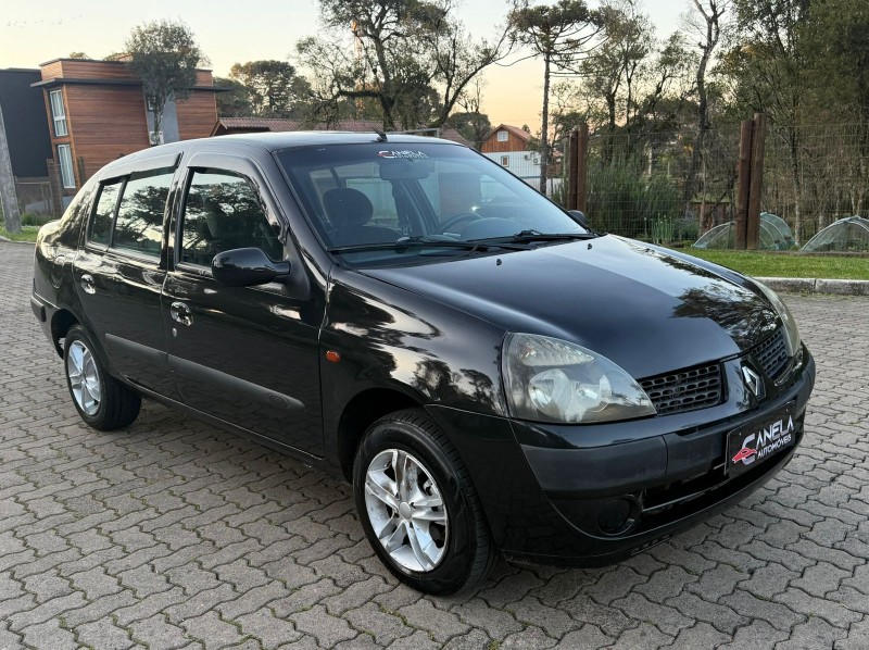CLIO 1.0 PRIVILÉGE SEDAN 16V GASOLINA 4P MANUAL - 2005 - CANELA