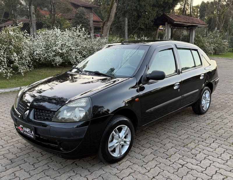 clio 1.0 privilege sedan 16v gasolina 4p manual 2005 canela