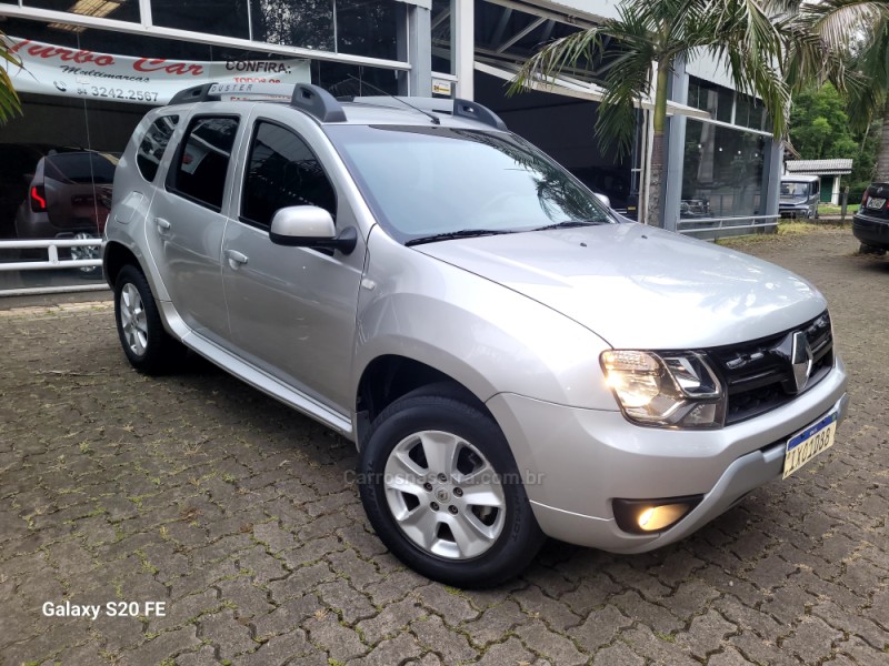 duster 2.0 dynamique 4x2 16v flex 4p automatico 2017 nova prata