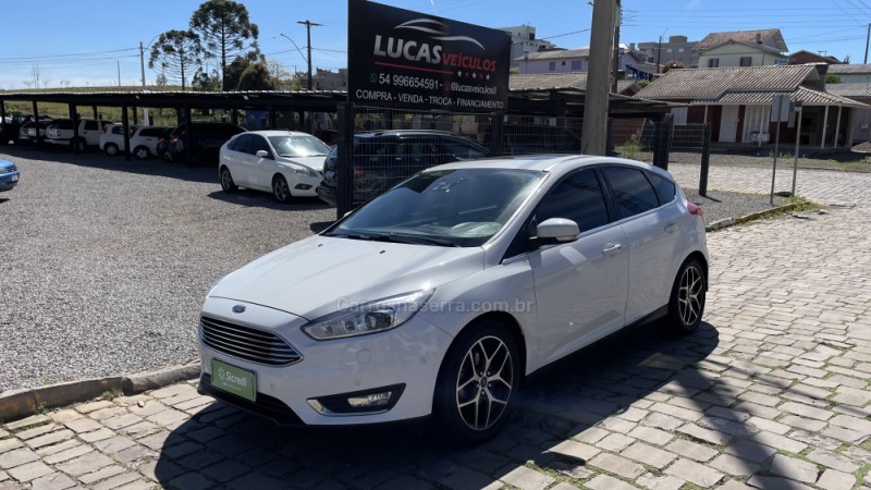 focus 2.0 titanium 16v flex 4p automatico 2017 vila flores