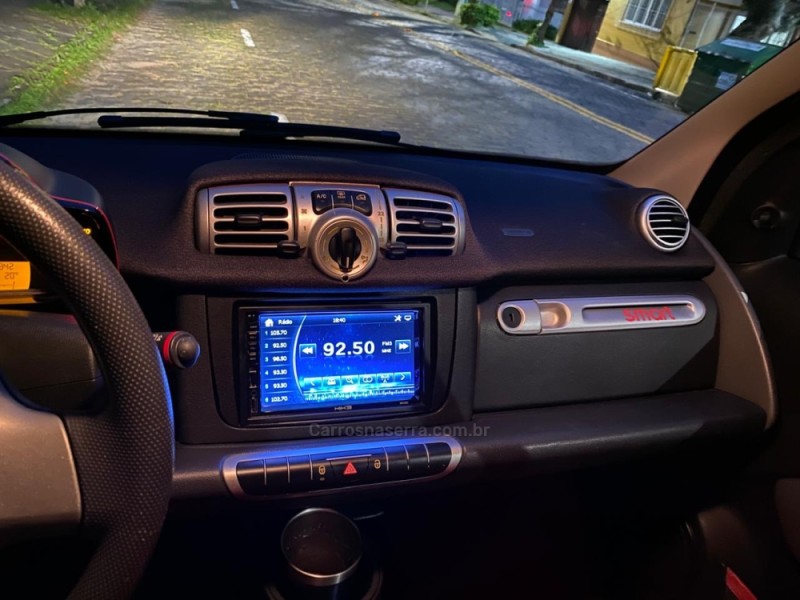 FORTWO 1.0 COUPÉ 3 CILINDROS 12V GASOLINA 2P AUTOMÁTICO - 2012 - CAXIAS DO SUL