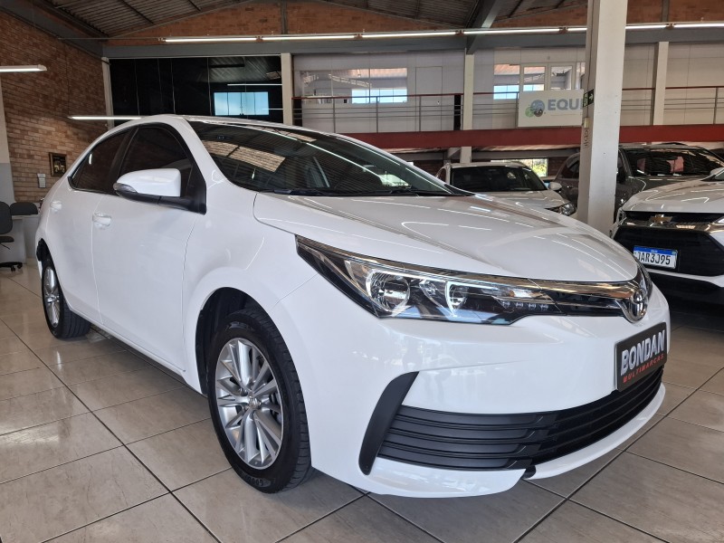 COROLLA 1.8 GLI 16V FLEX 4P AUTOMÁTICO - 2018 - FARROUPILHA