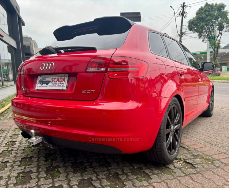 A3 2.0 TFSI SPORTBACK 16V GASOLINA 4P S-TRONIC - 2009 - CAXIAS DO SUL