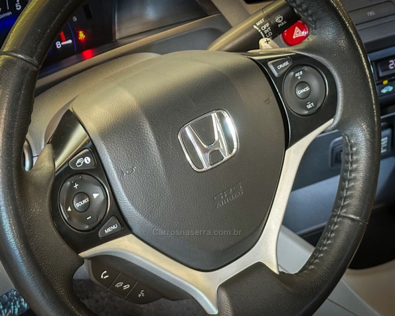 CIVIC 2.0 LXR 16V FLEX 4P AUTOMÁTICO - 2014 - GARIBALDI