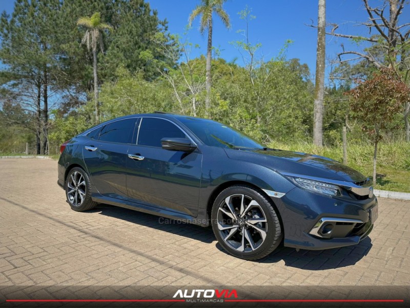 CIVIC 1.5 16V TOURING TURBO GASOLINA 4P AUTOMÁTICO - 2020 - SAPIRANGA