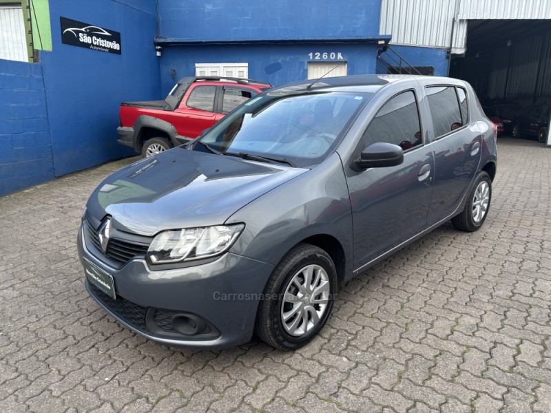 sandero 1.0 authentique 12v flex 4p manual 2018 caxias do sul
