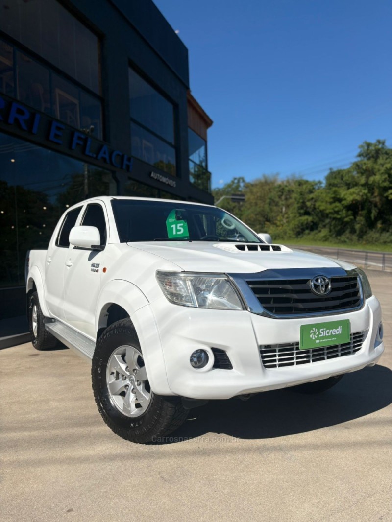 hilux 3.0 sr 4x4 cd 16v turbo intercooler diesel 4p automatico 2015 garibaldi