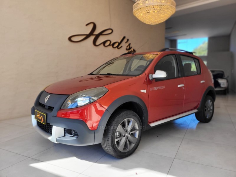 SANDERO 1.6 STEPWAY 16V FLEX 4P AUTOMÁTICO - 2012 - CANELA
