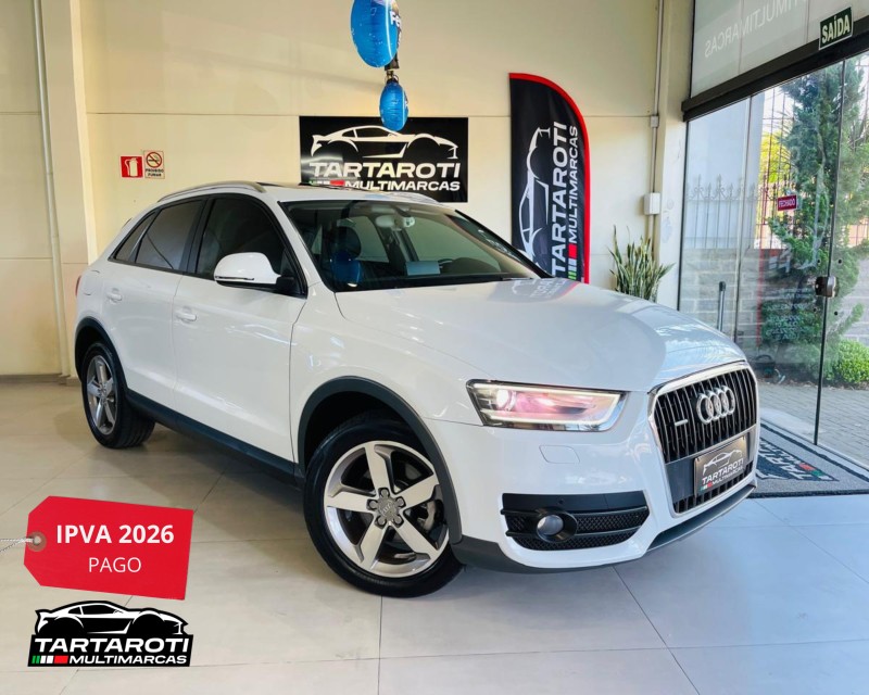 q3 2.0 tfsi ambition quattro 4p gasolina s tronic 2013 caxias do sul