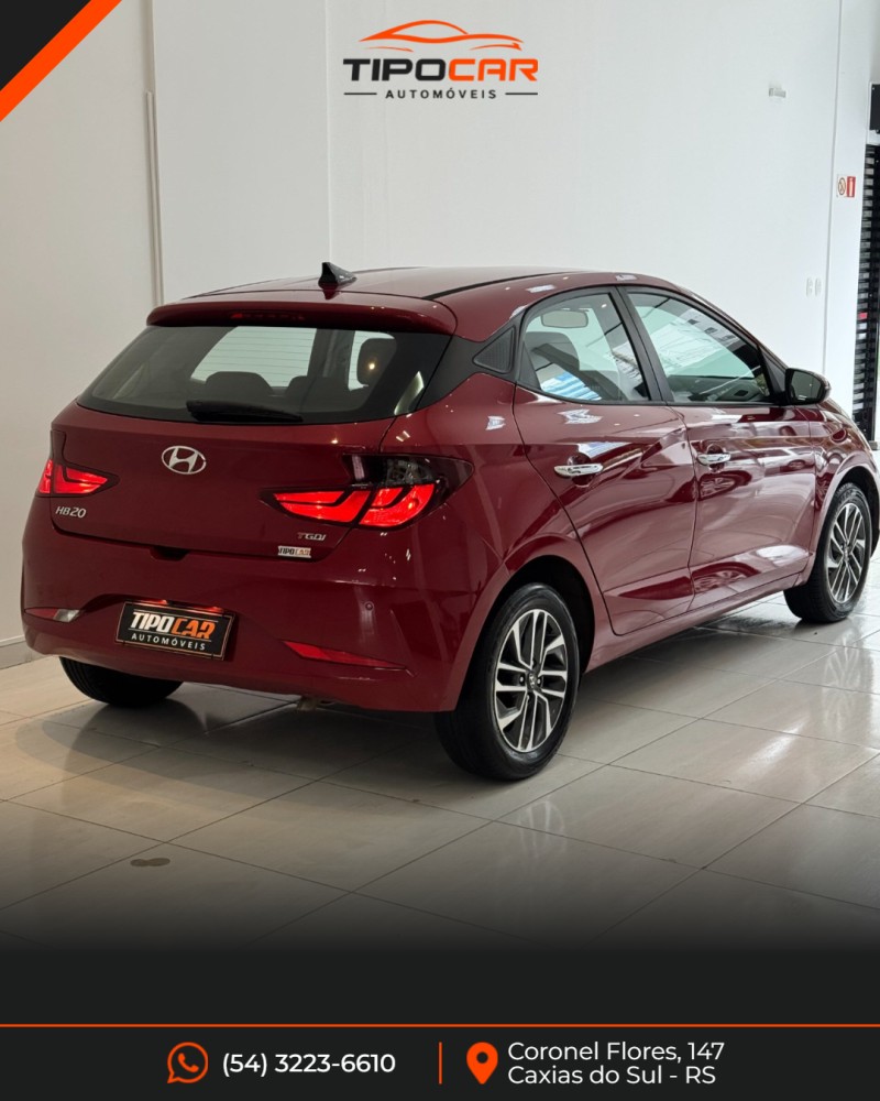 HB20 1.0 DIAMOND 12V TURBO FLEX 4P AUTOMÁTICO - 2020 - CAXIAS DO SUL