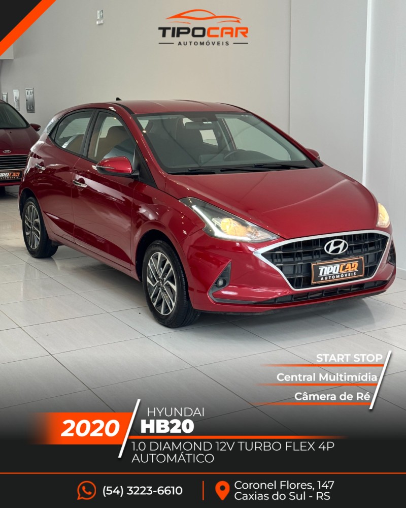 HB20 1.0 DIAMOND 12V TURBO FLEX 4P AUTOMÁTICO