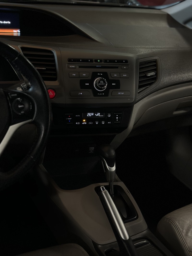 CIVIC 1.8 LXL 16V FLEX 4P AUTOMÁTICO - 2012 - CAXIAS DO SUL