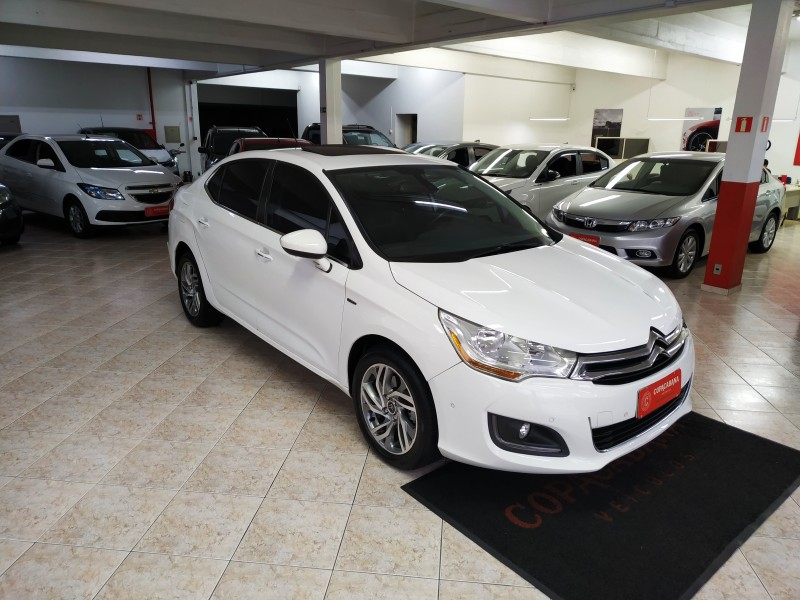 C4 LOUNGE 1.6 EXCLUSIVE 16V TURBO FLEX 4P AUTOMÁTICO - 2015 - CAXIAS DO SUL