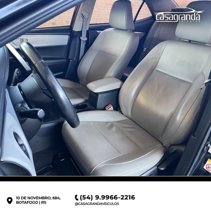COROLLA 1.8 GLI UPPER 16V FLEX 4P AUTOMÁTICO - 2018 - BENTO GONçALVES