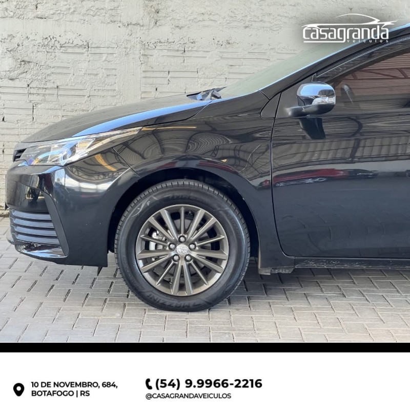 COROLLA 1.8 GLI UPPER 16V FLEX 4P AUTOMÁTICO - 2018 - BENTO GONçALVES