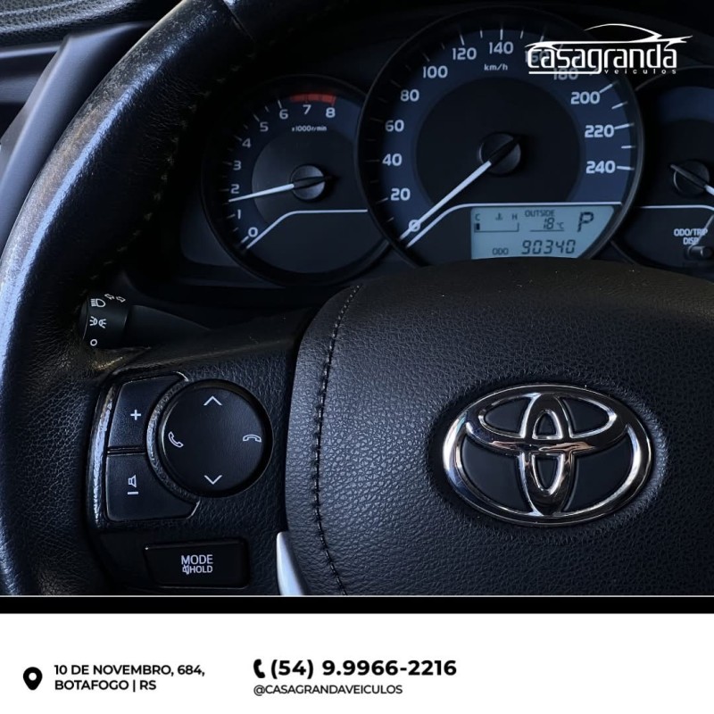 COROLLA 1.8 GLI UPPER 16V FLEX 4P AUTOMÁTICO - 2018 - BENTO GONçALVES