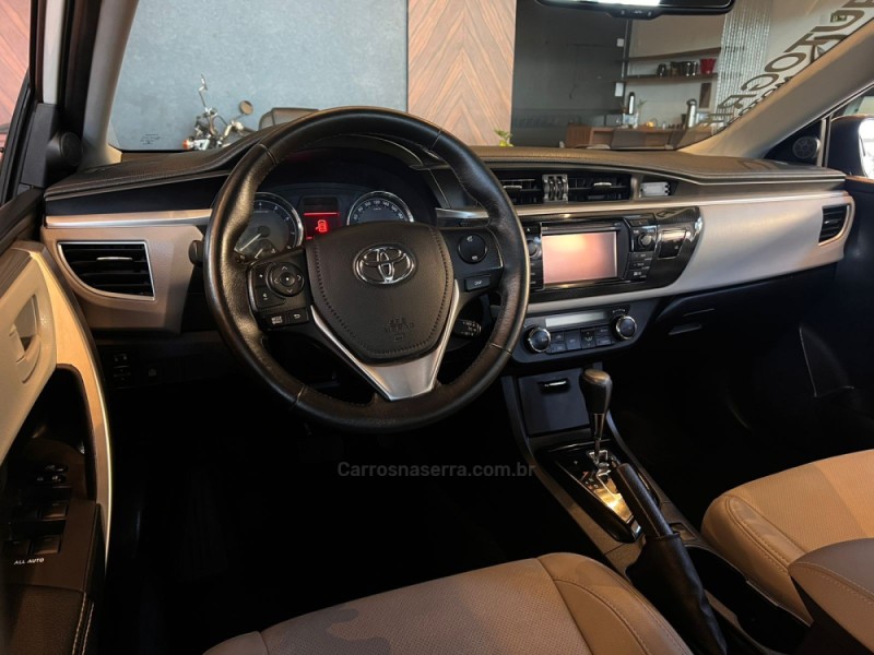 COROLLA 2.0 XEI 16V FLEX 4P AUTOMÁTICO - 2015 - CAMPO BOM