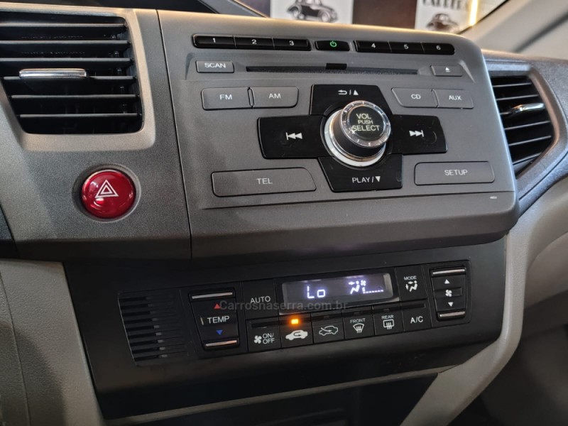 CIVIC 2.0 LXR 16V FLEX 4P AUTOMÁTICO - 2014 - NOVO HAMBURGO