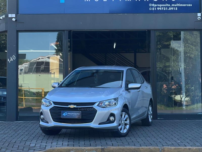 onix 1.0 ltz plus 8v turbo flex 4p automatico 2021 estancia velha