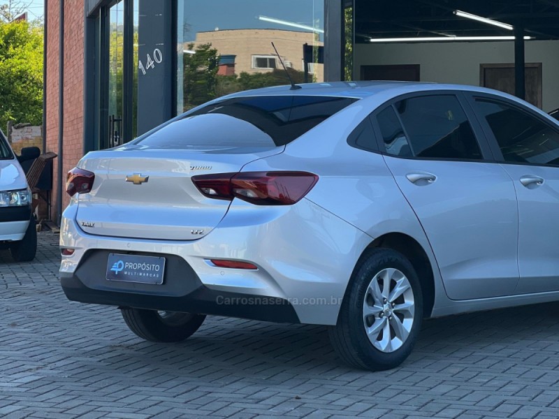 ONIX 1.0	LTZ PLUS 8V TURBO FLEX 4P AUTOMÁTICO - 2021 - ESTâNCIA VELHA