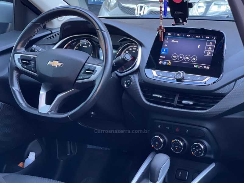 ONIX 1.0	LTZ PLUS 8V TURBO FLEX 4P AUTOMÁTICO - 2021 - ESTâNCIA VELHA