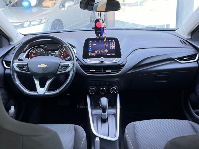 ONIX 1.0	LTZ PLUS 8V TURBO FLEX 4P AUTOMÁTICO - 2021 - ESTâNCIA VELHA
