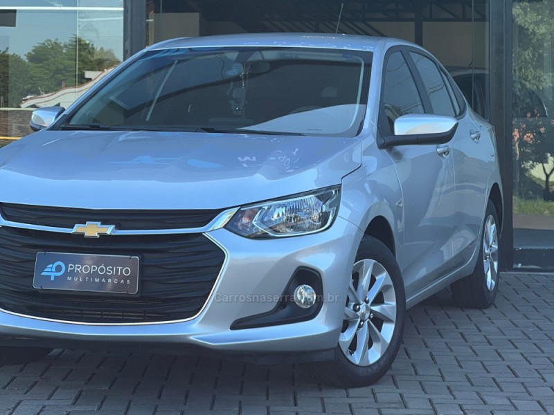 ONIX 1.0	LTZ PLUS 8V TURBO FLEX 4P AUTOMÁTICO - 2021 - ESTâNCIA VELHA