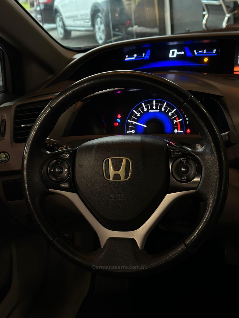 CIVIC 1.8 LXL 16V FLEX 4P AUTOMÁTICO - 2012 - CAXIAS DO SUL