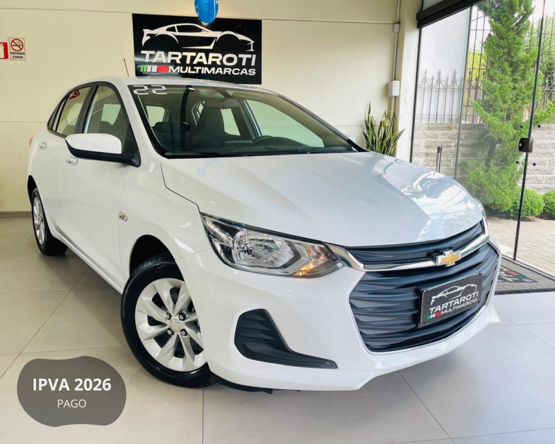 ONIX 1.0 LT 12V TURBO FLEX 4P AUTOMÁTICO