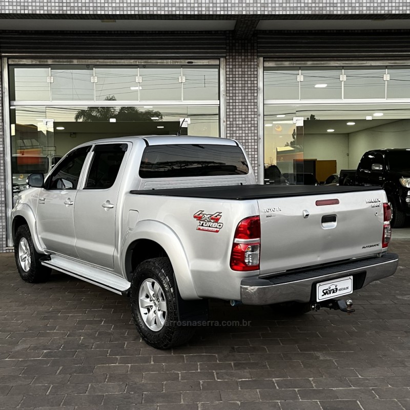 HILUX 3.0 SRV 4X4 CD 16V TURBO INTERCOOLER DIESEL 4P AUTOMÁTICO - 2013 - VACARIA