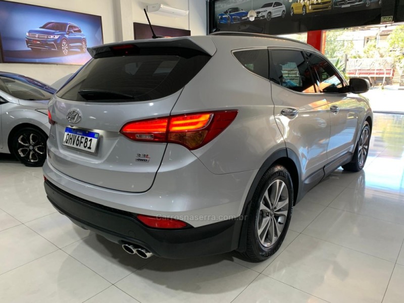 SANTA FÉ 3.3 MPFI 4X4 7 LUGARES V6 270CV GASOLINA 4P AUTOMÁTICO - 2015 - NOVO HAMBURGO