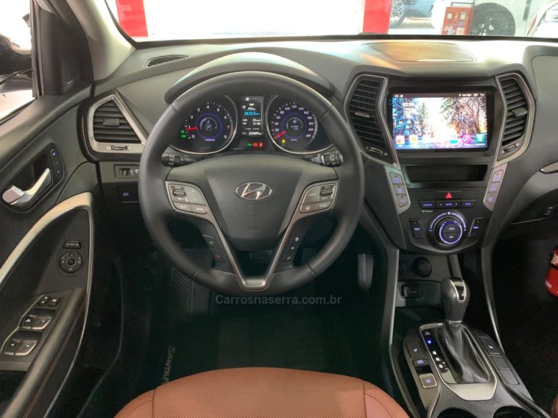 SANTA FÉ 3.3 MPFI 4X4 7 LUGARES V6 270CV GASOLINA 4P AUTOMÁTICO - 2015 - NOVO HAMBURGO