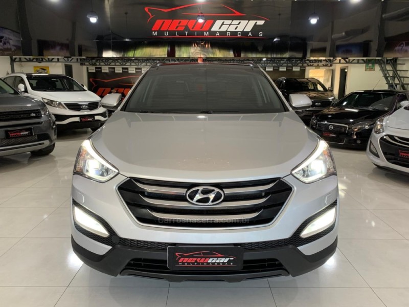 SANTA FÉ 3.3 MPFI 4X4 7 LUGARES V6 270CV GASOLINA 4P AUTOMÁTICO - 2015 - NOVO HAMBURGO