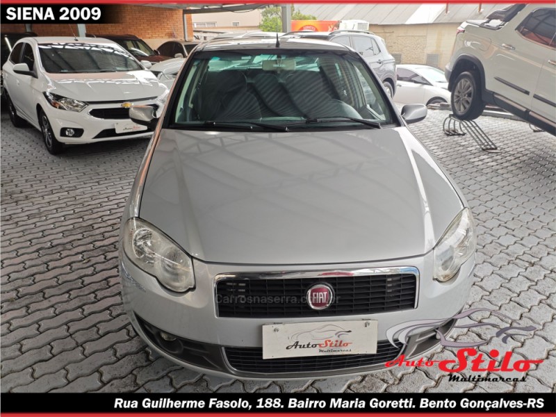 SIENA 1.4 MPI ELX 8V FLEX 4P MANUAL - 2009 - BENTO GONçALVES