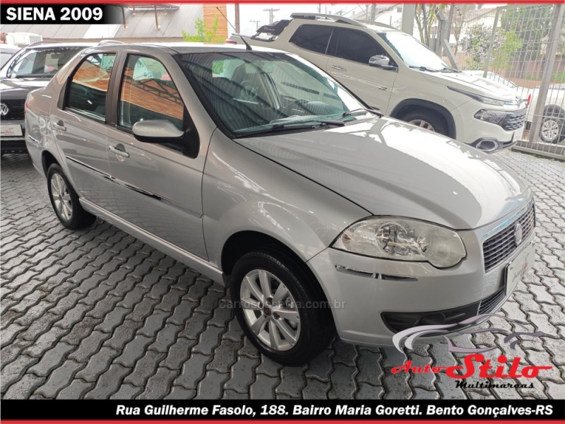 SIENA 1.4 MPI ELX 8V FLEX 4P MANUAL - 2009 - BENTO GONçALVES