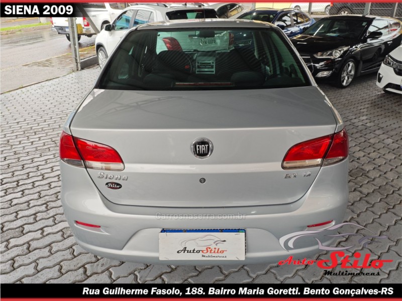SIENA 1.4 MPI ELX 8V FLEX 4P MANUAL - 2009 - BENTO GONçALVES