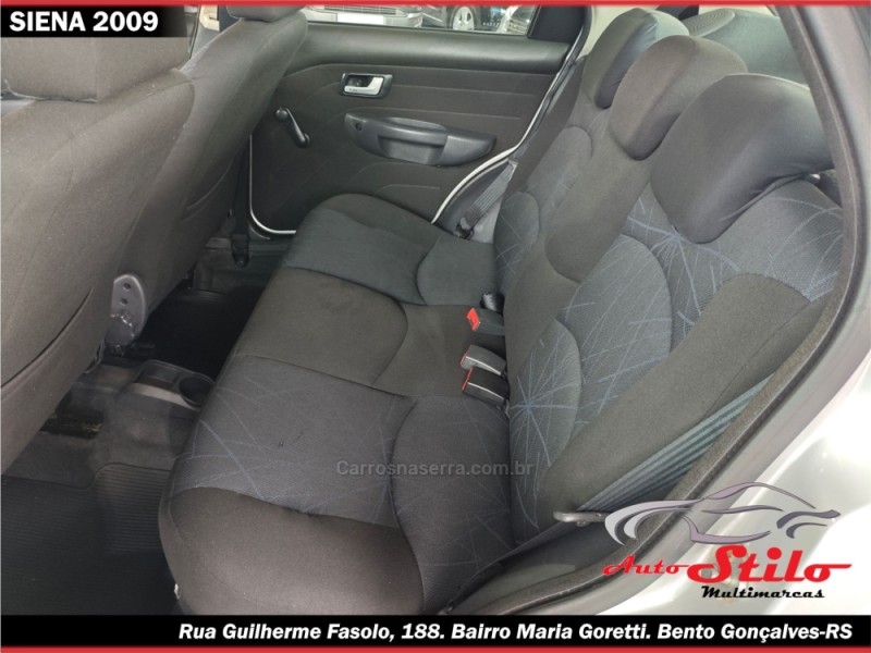 SIENA 1.4 MPI ELX 8V FLEX 4P MANUAL - 2009 - BENTO GONçALVES