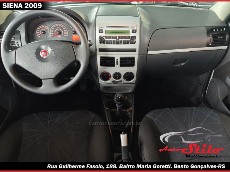 SIENA 1.4 MPI ELX 8V FLEX 4P MANUAL - 2009 - BENTO GONçALVES