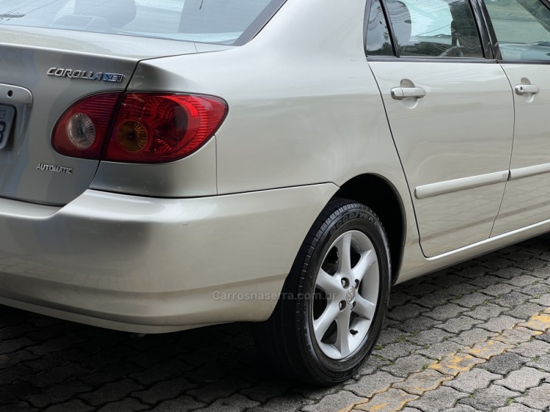 COROLLA 1.8 XEI 16V GASOLINA 4P AUTOMÁTICO - 2003 - BENTO GONçALVES