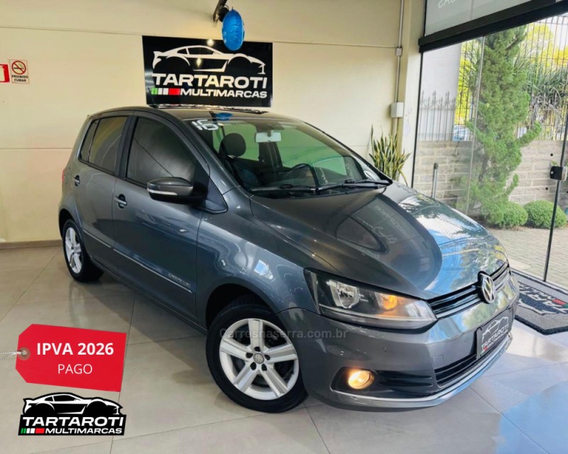fox 1.6 msi comfortline 8v flex 4p automatizado 2016 caxias do sul
