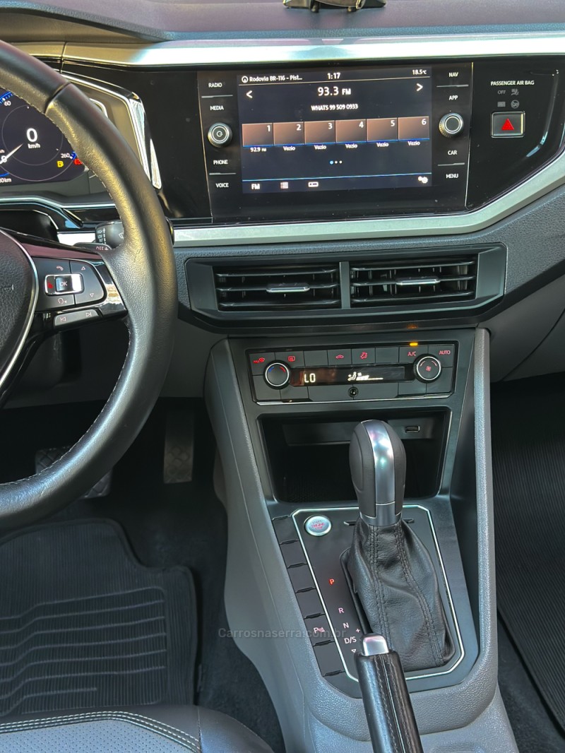 VIRTUS 1.0 200 TSI HIGHLINE AUTOMÁTICO - 2020 - ESTâNCIA VELHA