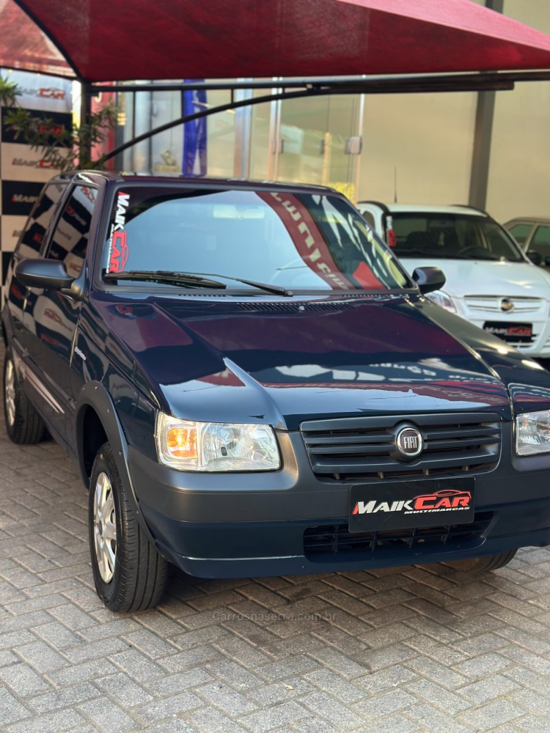UNO 1.0 MPI MILLE WAY ECONOMY 8V FLEX 2P MANUAL - 2009 - ESTâNCIA VELHA