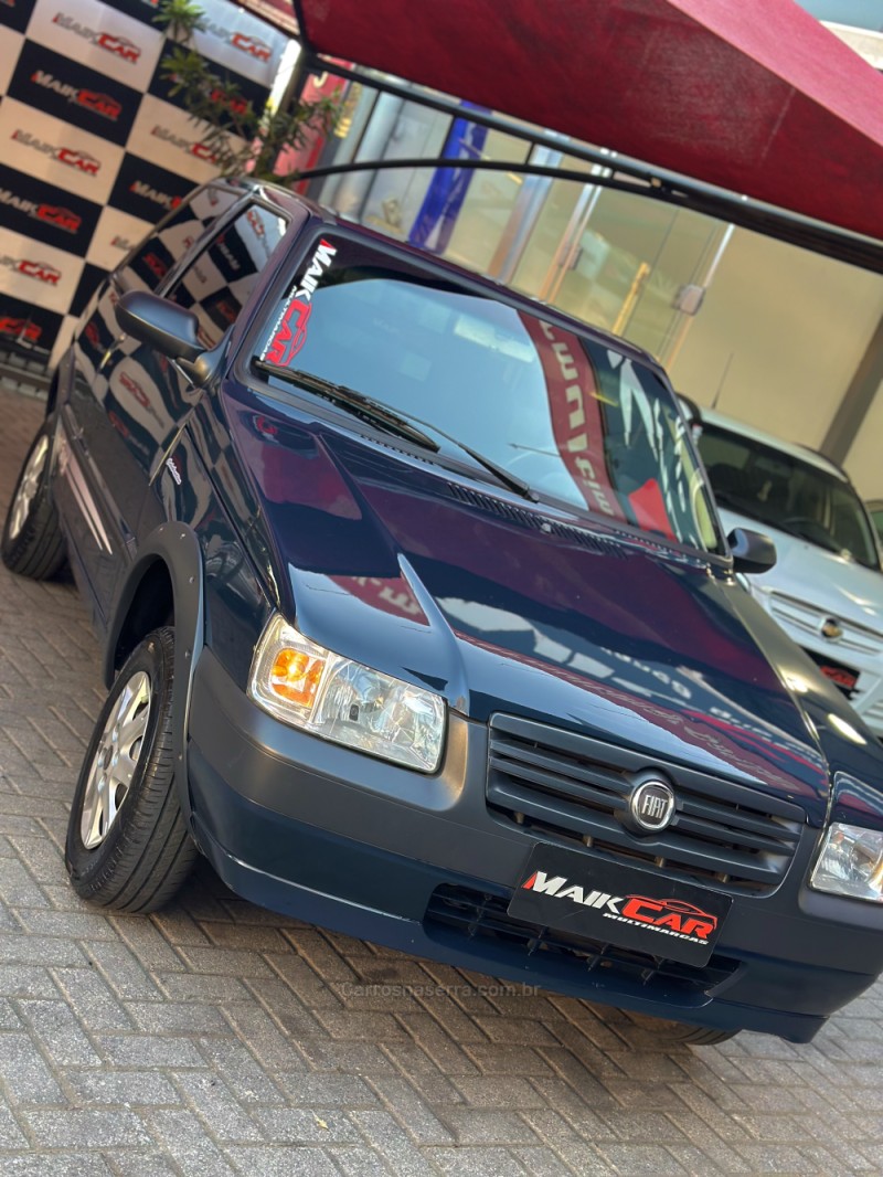 UNO 1.0 MPI MILLE WAY ECONOMY 8V FLEX 2P MANUAL - 2009 - ESTâNCIA VELHA